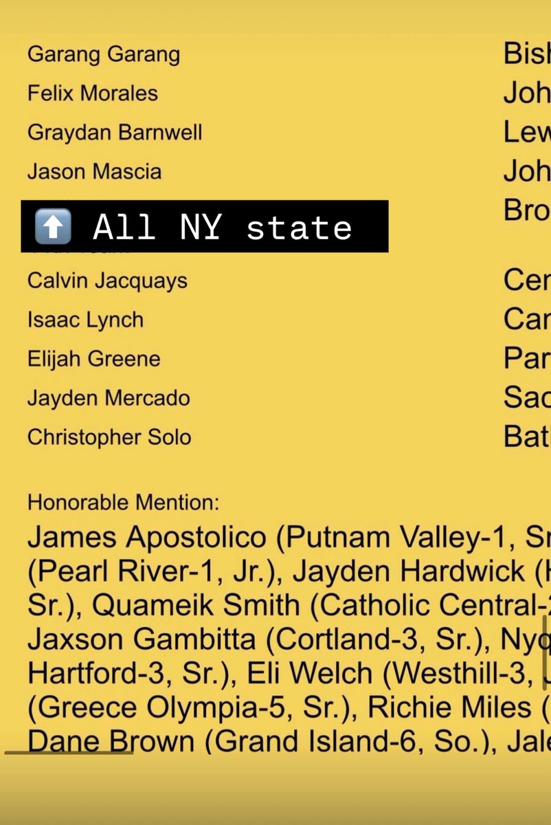 Honored to be All NY State 
<a href="/RecruitTheBronx/">RecruitTheBronx</a> <a href="/_BrianReichert/">Brian Reichert</a>