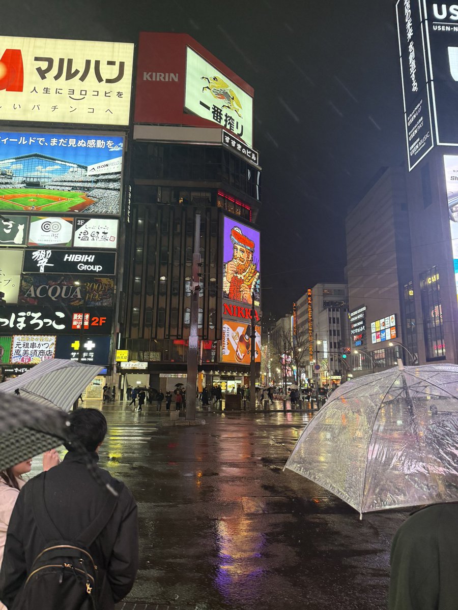 締めのラーメンもうまかった