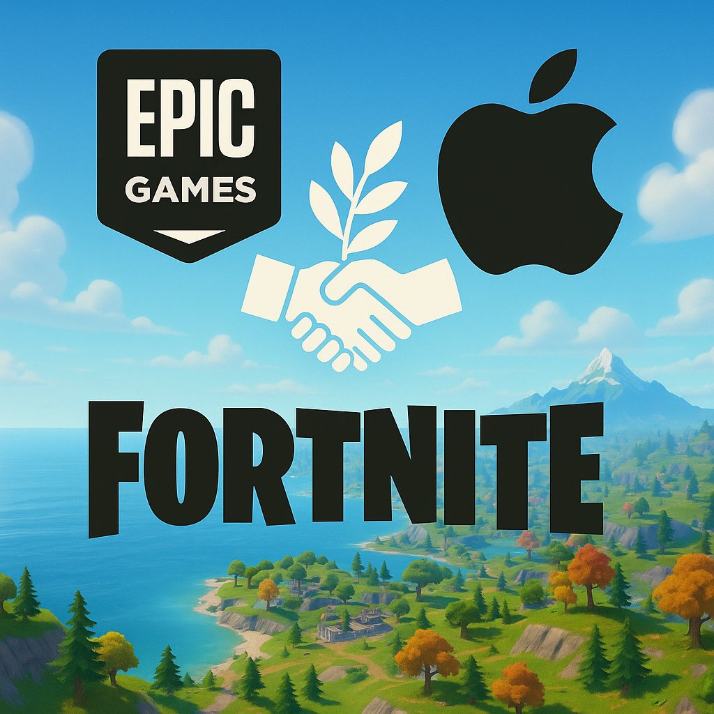 Minchuaviles's tweet photo. Epic Games le lanza una propuesta de paz a Apple: si eliminan las comisiones fuera de la App Store a nivel mundial, Fortnite regresa y se acaba la batalla legal. 🍎🎮 #Fortnite #AppleVsEpic #AppStore https://t.co/kDPmky8wUZ