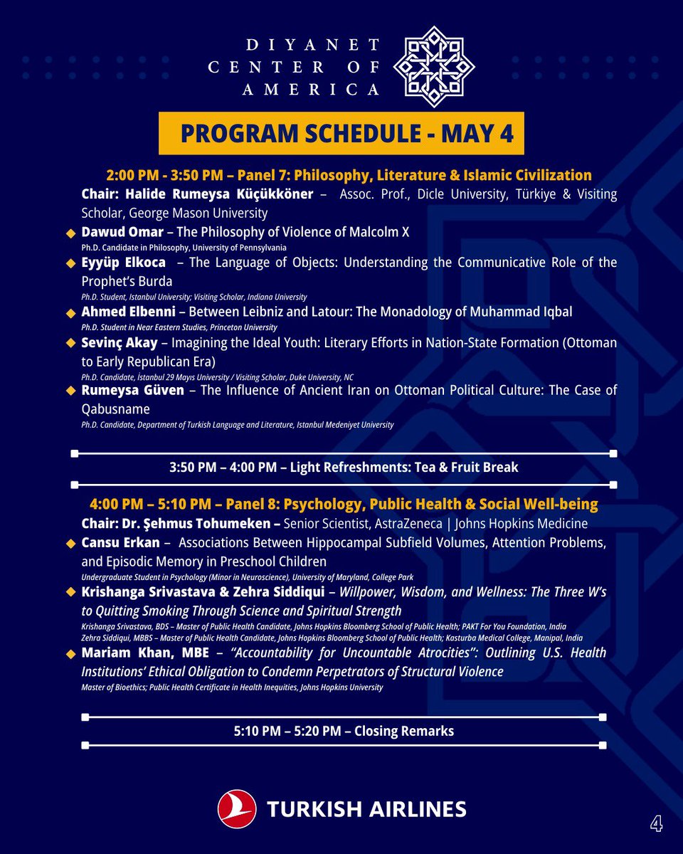 You are cordially invited to the DCA Graduate Student Symposium II - 2025!

🗓️ May 3–4 | 📍Auditorium, Cultural Center – DCA

Join us for two days of presentations, featuring 8 panels and 40+ scholars from around the world, on religion, politics, ethics, society, and more!
