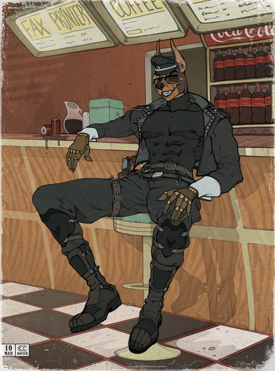 HofferSanchez's tweet photo. March commission for @alan_raven #furry https://t.co/FKXmrIS462