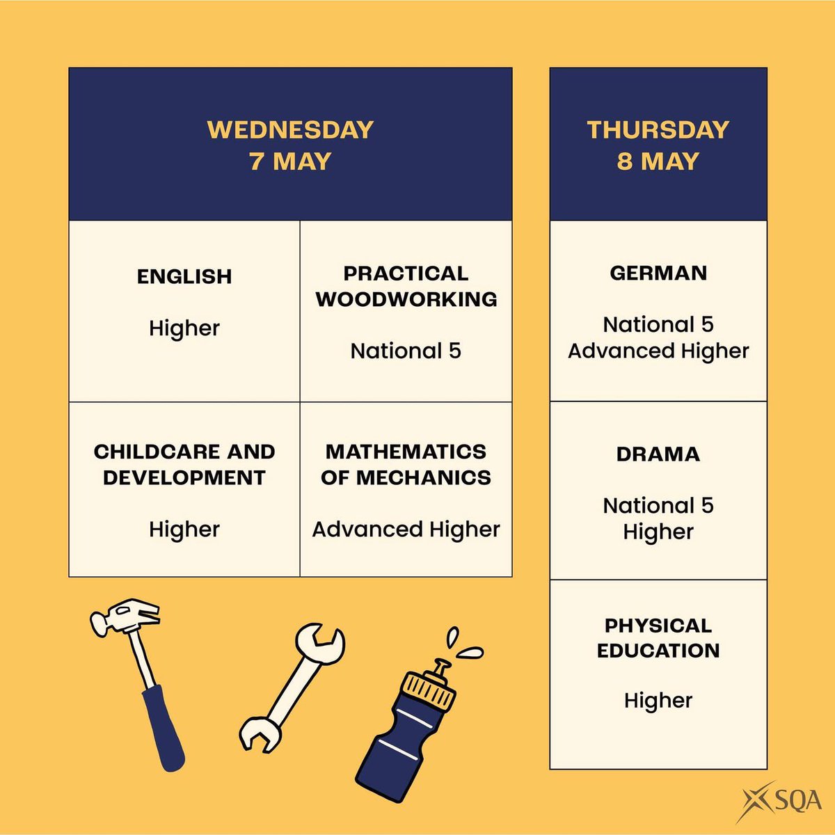 PortyAcad's tweet image. Best wishes to Senior Phase pupils for the @sqanews exam week ahead. A reminder that @PortyAcad is closed on Monday for the bank holiday. Wishing everyone an enjoyable long weekend. #BeTheVeryBest #ReadyForLearning #ProudOfPorty 👍👏