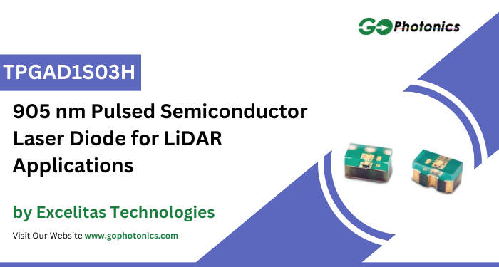 gophotonics's tweet image. The TPGAD1S03H from Excelitas Technologies is a Pulsed Semiconductor Laser Diode with a wavelength of 905nm.

Click here to Download the Datasheet ow.ly/Bj4Y50VLSZ1

#ExcelitasTechnologies #semiconductor #laser #diode #LiDAR #Featured #Product #photonics #INDUSTRY #Insights