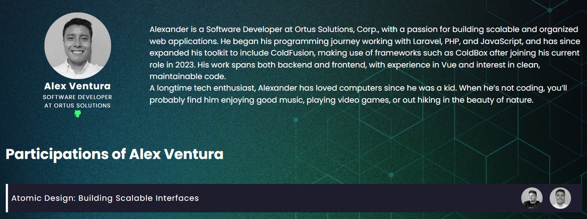 GoIntoTheBox's tweet image. ⚛️Atomic Design: Building Scalable Interfaces – Live now!
Jona Lainez and Alex Ventura show how Atomic Design creates modular, maintainable UI systems at scale.
Details: bit.ly/3SfVTAq
#UIDesign #AtomicDesign #OrtusSolutions #IntoTheBox