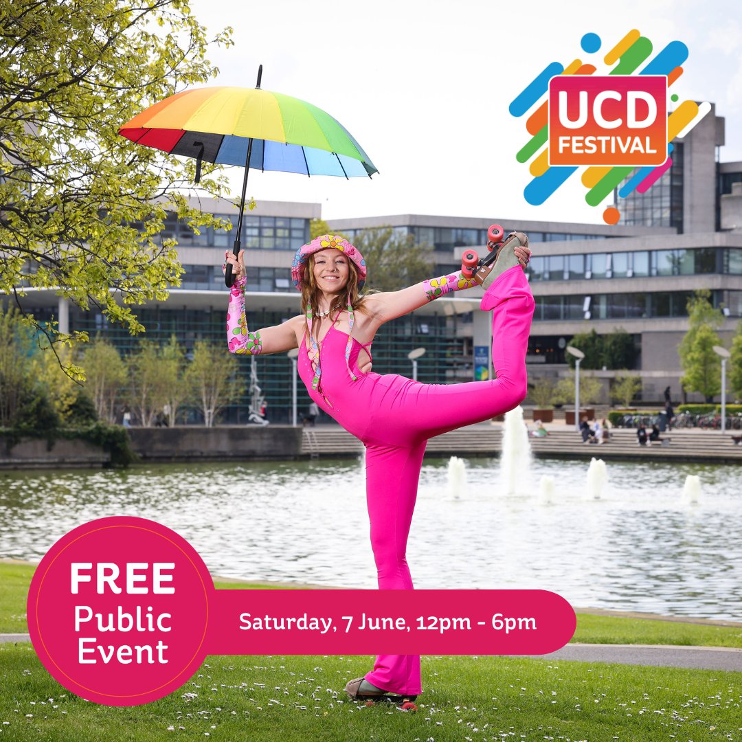 UCD Festival (@festivalucd) on Twitter photo #UCDFestival is back on Saturday, 7 June! 🎊
Come along to <a href="/ucddublin/">University College Dublin</a> campus for a FREE day full of fun, creativity and innovation, including interactive workshops, demonstrations and performances suitable for all ages!
Discover the jam-packed lineup 👉 festival.ucd.ie #UCDFestival is back on Saturday, 7 June! 🎊
Come along to <a href="/ucddublin/">University College Dublin</a> campus for a FREE day full of fun, creativity and innovation, including interactive workshops, demonstrations and performances suitable for all ages!
Discover the jam-packed lineup 👉 festival.ucd.ie