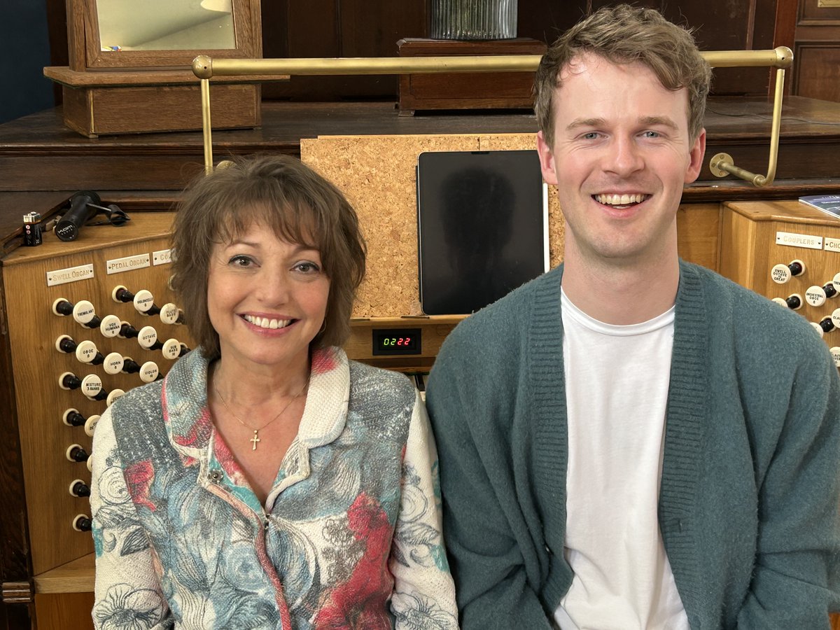 Roxanna Panufnik (@roxannapanufnik) on Twitter photo After 3 fabulous days <a href="/rncmlive/">Royal Northern College of Music</a> off to Belfast, PHEW!! Exciting rehearsal for tonight's premiere of my #AgnusDeicumJubilo' with the wonderful Andrew Forbes aided and abetted by Northern Ireland International Organ Competition: thank you <a href="/musoman74/">Richard Yarr MBE DL</a> ♥️🎶 After 3 fabulous days <a href="/rncmlive/">Royal Northern College of Music</a> off to Belfast, PHEW!! Exciting rehearsal for tonight's premiere of my #AgnusDeicumJubilo' with the wonderful Andrew Forbes aided and abetted by Northern Ireland International Organ Competition: thank you <a href="/musoman74/">Richard Yarr MBE DL</a> ♥️🎶