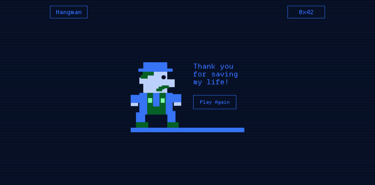 I guessed the  word! I save this guy!
<a href="/inconetwork/">Inco ☁️</a>