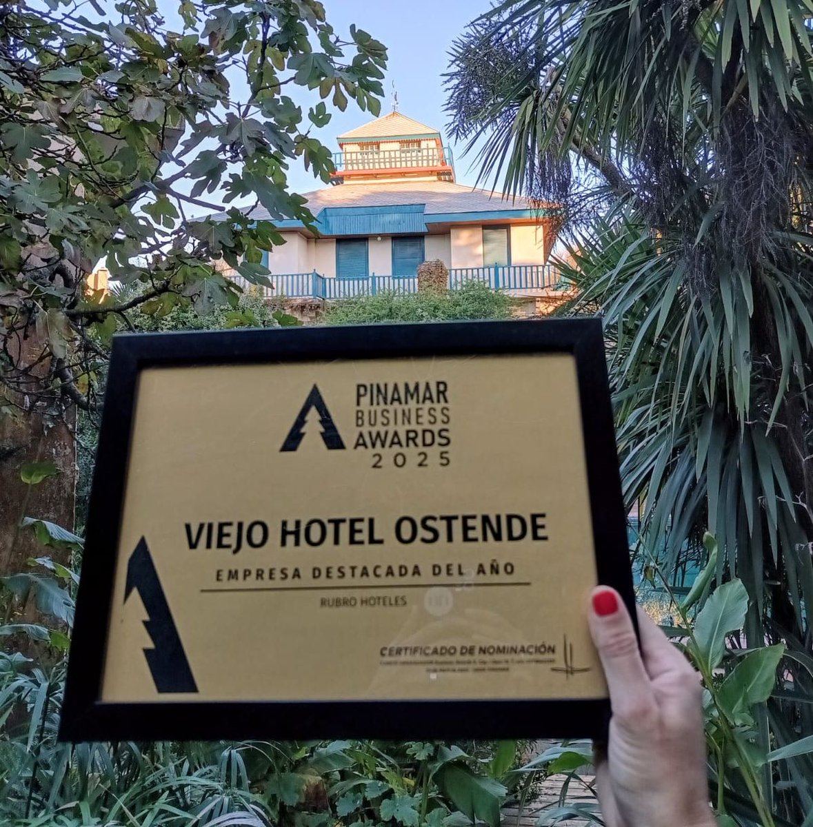 Viejo Hotel Ostende (@vhostende) on Twitter photo 🏆El jueves 24 en <a href="/PinamarVgUADE/">Pinamar-Gesell UADE</a> se entregaron las Nominaciones de #PinamarAwards 2025 y recibimos las de Premio a la Trayectoria y Empresa Destacada del Año en el Rubro Hoteles
🙏Agradecemos el reconocimiento a nuestro trabajo y a quienes nos eligen en cada temporada 🏆El jueves 24 en <a href="/PinamarVgUADE/">Pinamar-Gesell UADE</a> se entregaron las Nominaciones de #PinamarAwards 2025 y recibimos las de Premio a la Trayectoria y Empresa Destacada del Año en el Rubro Hoteles
🙏Agradecemos el reconocimiento a nuestro trabajo y a quienes nos eligen en cada temporada