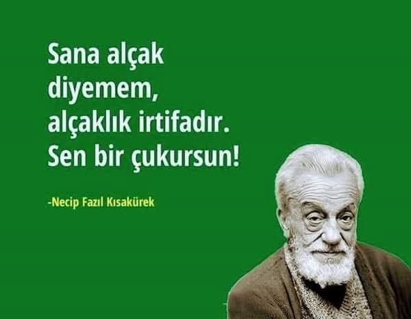 Yapmayı hiç bilmezler. Sadece yıkmayı bi de GÜÇ ellerine geçince dağıtıp değiştirmeyi. Yazıklar olsun.
