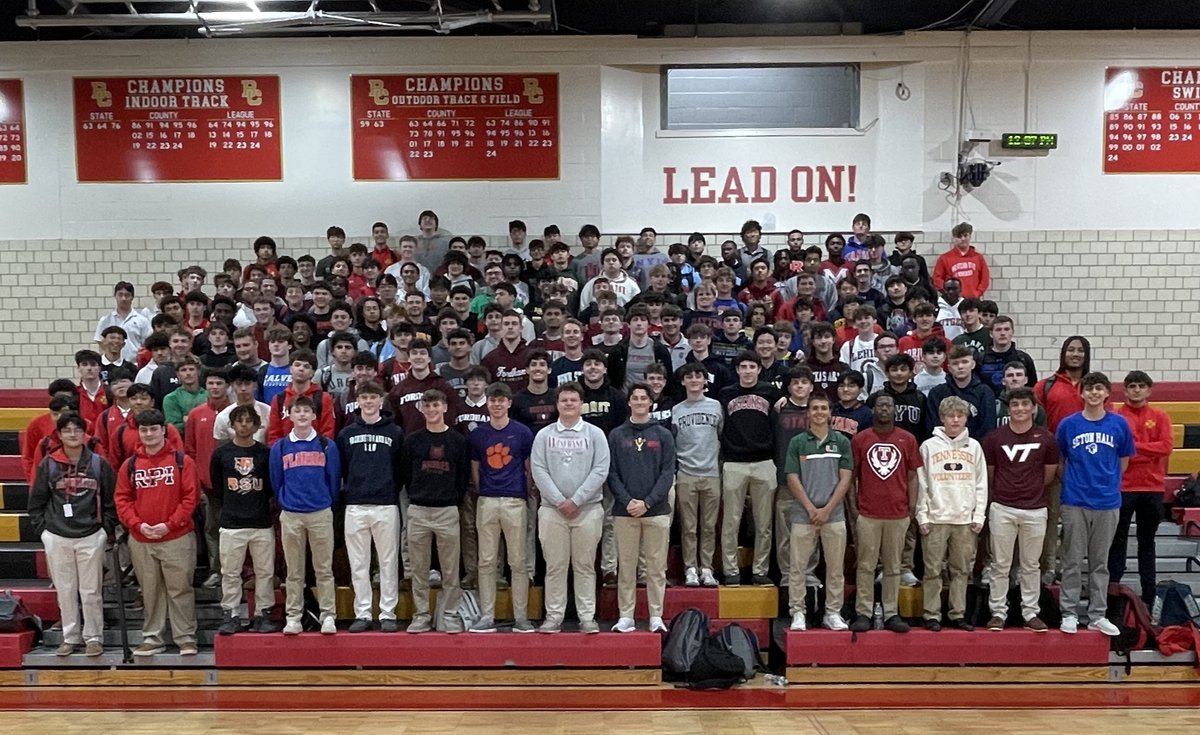 Congratulations to our Bergen Catholic Class of 2025 who proudly represented their colleges and universities on National College Decision Day. Deus Vult!

#BergenCatholic #CatholicGentlemenLeaders #LeadOn #BCBrotherhood