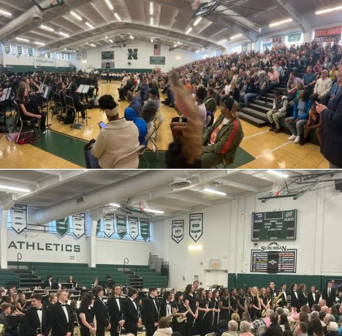 Such an impressive showing of support for our band program at the All-District Band Concert! via Nordonia High School