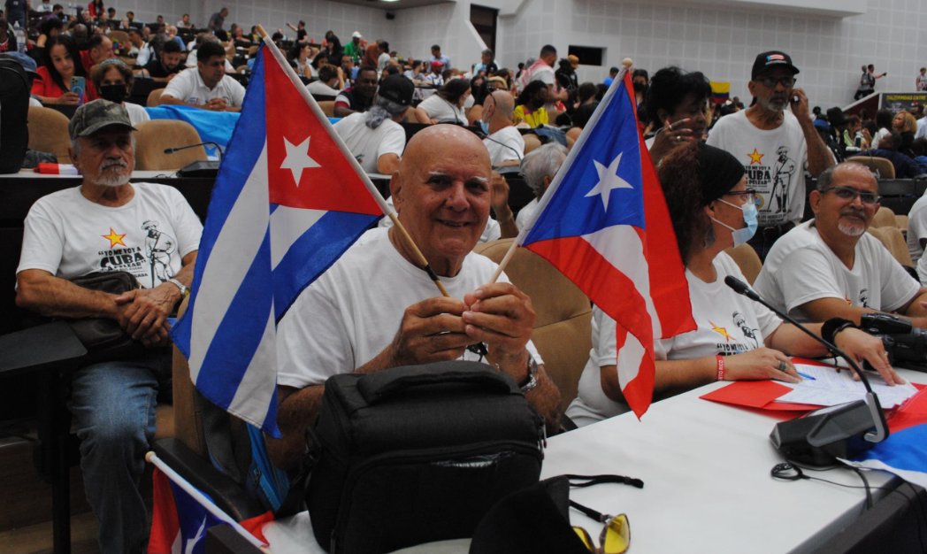 Agradecemos profundamente la presencia de 269 organizaciones de 39 países en Encuentro de Solidaridad con #Cuba 🇨🇺, que fortalece nuestra lucha contra el bloqueo y el fascismo. 

Juntos, un mundo mejor es posible.