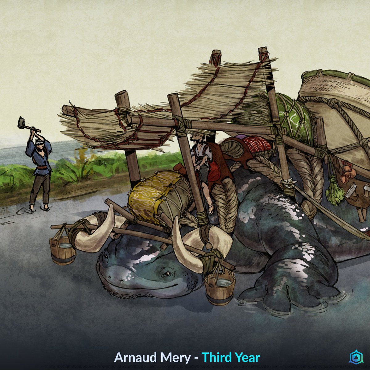 Merci à Jeanne Plouvenez d'avoir donné cours à nos étudiants de troisième année spécialisation Concept art. Voici quelques-uns de leurs dessins !

#creaturedesign #conceptart #artside