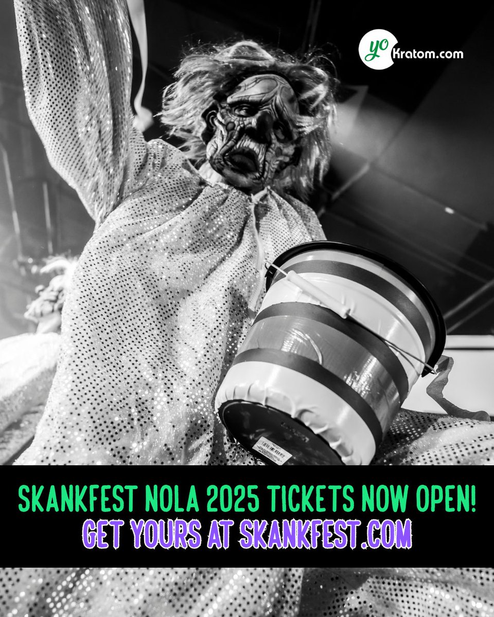 SKANKFEST 2025 NOLA TICKETS ARE NOW ON SALE 🔥 The day has arrived - grab your tickets for Skankfest 2025 in New Orleans November 14-17th at Skankfest.com NOW 👏 this will sell out don’t wait!