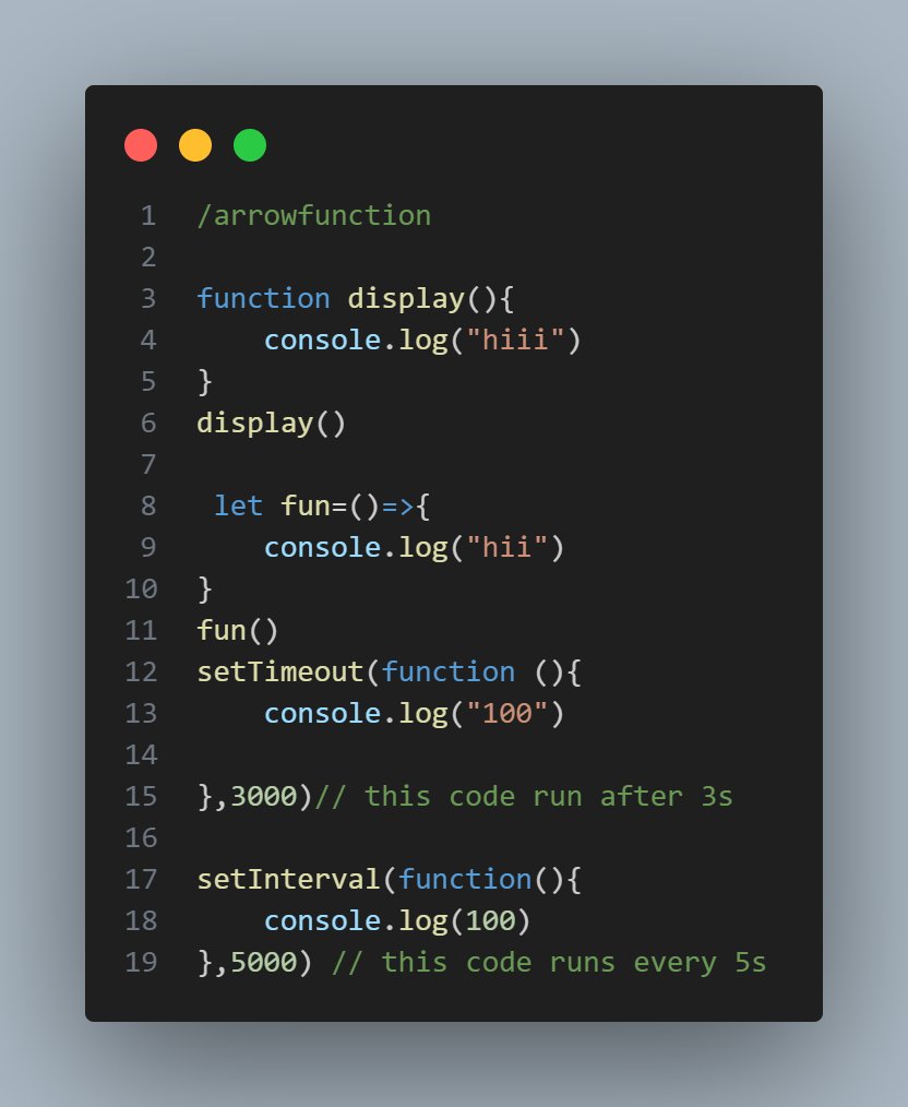 Tifecodes's tweet image. Day 10 of #30DaysOfLearning 
Yesterday, I explored advanced functions in JavaScript

•Learnt how to use arrow functions

•Practiced callback functions

•Studied how setTimeout and setInterval work

•Got introduced to asynchronous code execution and how JS handles it