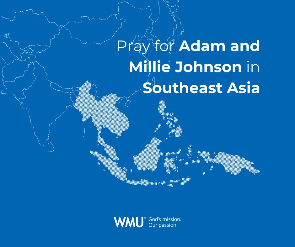 In May, our curriculum focuses on Southeast Asia, where <a href="/IMB_SBC/">IMB</a> missionary couple Adam and Millie Johnson find innovative ways to cross borders to share the gospel.

🙏 Pray for the Johnsons as they continue to develop online Scripture resources for more people to access.