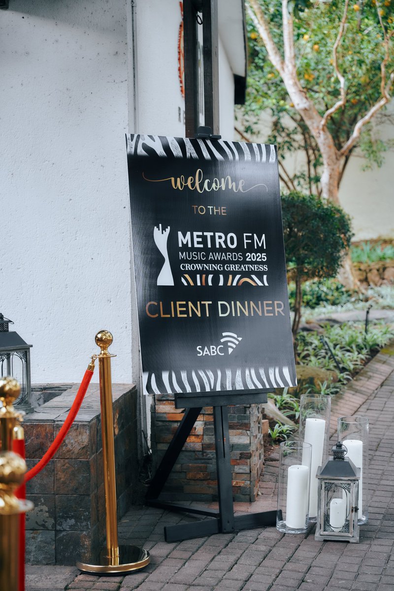 sabc_sales's tweet photo. We’re setting the tone for what promises to be a monumental weekend with our VIP guests and @METROFMSA sponsors! Celebrating a fusion of style and culture. Tomorrow we crown greatness.
#MMA25 #SABCSales https://t.co/sSrytS1yuw