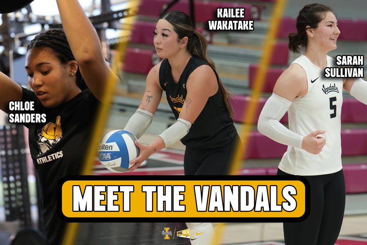 𝐌𝐞𝐞𝐭 𝐭𝐡𝐞 𝐕𝐚𝐧𝐝𝐚𝐥𝐬

With the spring slate concluded and the semester winding down, get to know the three signees who have joined Vandal Volleyball this spring! 

📰: tinyurl.com/SpringSignees

#GoVandals