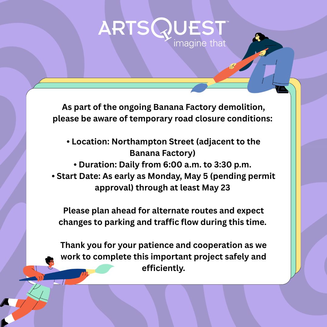 ⚠️Upcoming Road Closure – Northampton Street⚠️