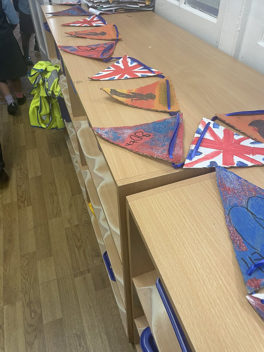 EYFS are getting ready for our VE Day celebrations!