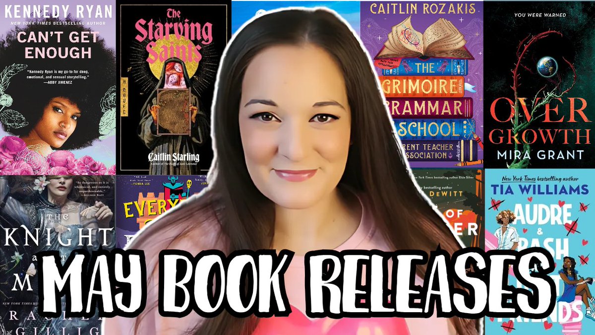 So many incredible books are coming out in May.  I'm already overwhelmed 😭

youtu.be/rJIGVhOp2Ig?si…