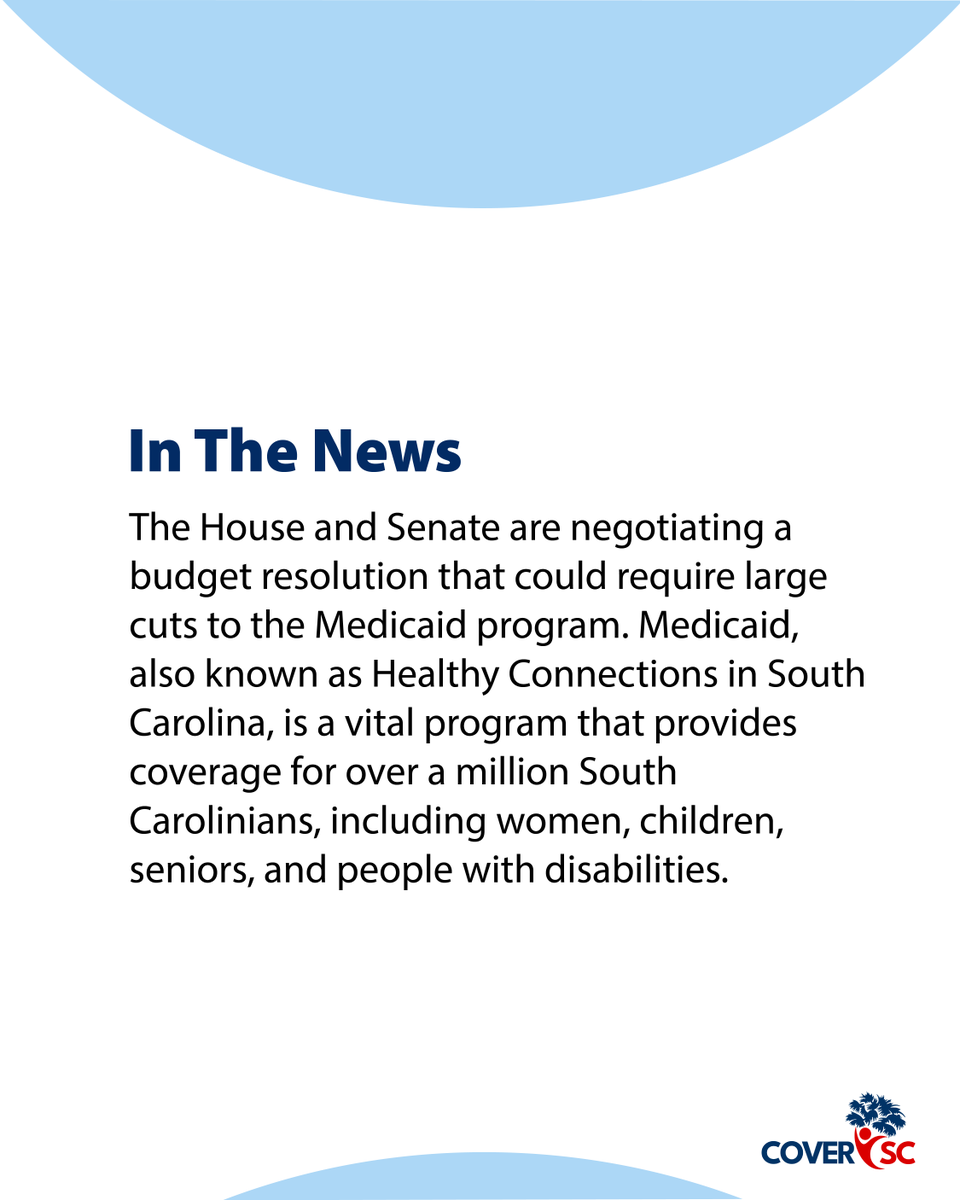 CoverSC_'s tweet photo. Do you know how you can help? Contact contact your state leaders and Congressional members today about how these cuts would impact South Carolinians. Make your voice heard > Link in bio. https://t.co/nSR17ZSPE7