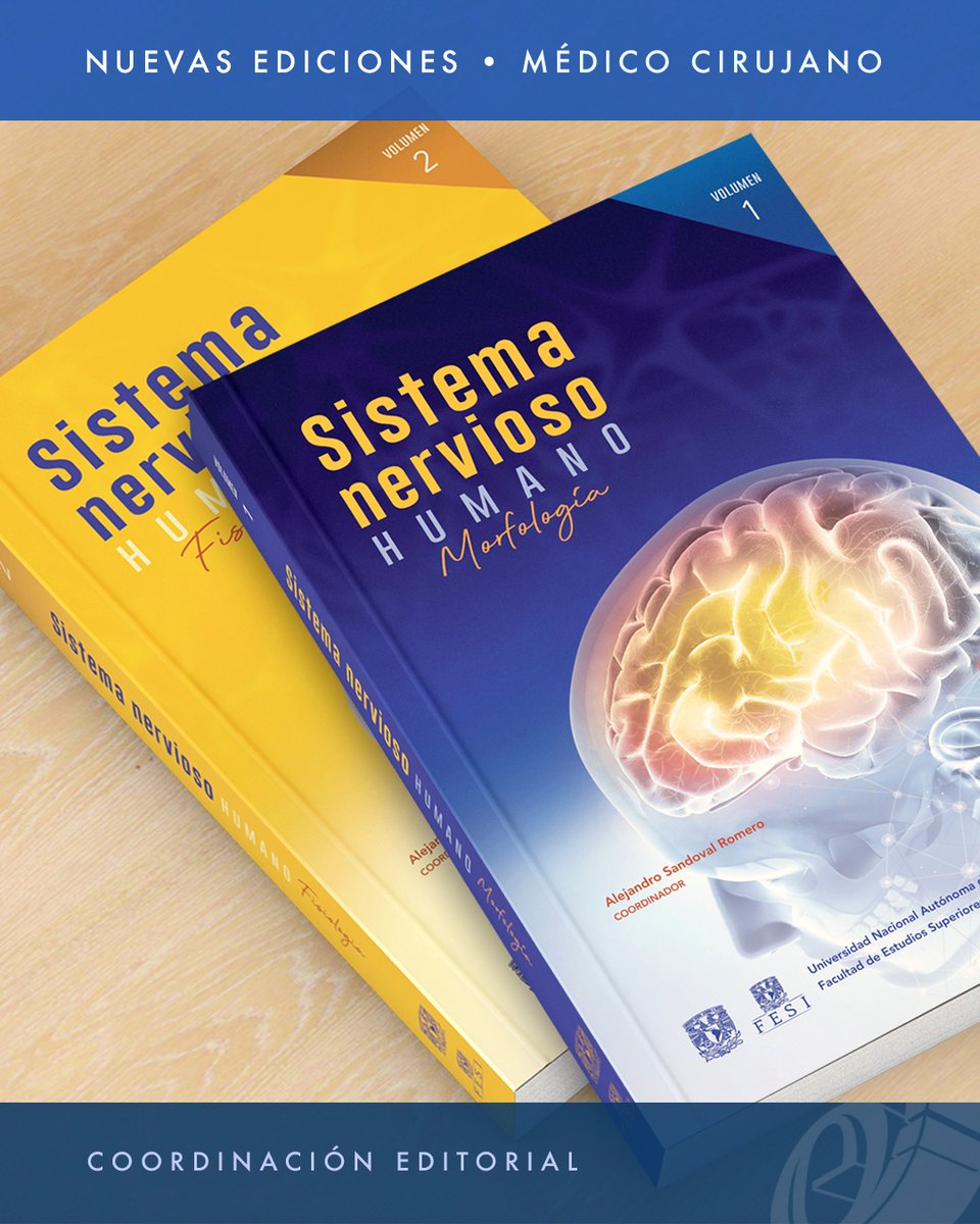 Coordinación Editorial FES Iztacala (@ceditorial_fesi) on Twitter photo #sistemanervioso #morfologia #fisiologia #medicocirujano #editorial #librería
@unam_mx <a href="/librosunam/">Libros UNAM</a> @fesi_unam <a href="/FESC_UNAM/">FES CUAUTITLÁN UNAM</a> @medicina_c <a href="/FacMedicinaUNAM/">FacultadMedicinaUNAM</a> <a href="/fesimedicina/">FESIMedicinaOficial</a> <a href="/unam_fesz/">FES ZARAGOZA OFICIAL</a> <a href="/fciencias/">Facultad de Ciencias UNAM</a> <a href="/DGDCUNAM/">Divulgación de la Ciencia, UNAM</a> <a href="/BiblioCienUNAM/">BiblioCiencias</a> <a href="/ANacionalMed/">Academia Nacional de Medicina de México</a> <a href="/ENESMoreliaUNAM/">ENES Unidad Morelia</a> <a href="/ENES_Merida/">ENES MÉRIDA UNAM</a> <a href="/ENESUNAMLEON/">ENES León, UNAM</a> #sistemanervioso #morfologia #fisiologia #medicocirujano #editorial #librería
@unam_mx <a href="/librosunam/">Libros UNAM</a> @fesi_unam <a href="/FESC_UNAM/">FES CUAUTITLÁN UNAM</a> @medicina_c <a href="/FacMedicinaUNAM/">FacultadMedicinaUNAM</a> <a href="/fesimedicina/">FESIMedicinaOficial</a> <a href="/unam_fesz/">FES ZARAGOZA OFICIAL</a> <a href="/fciencias/">Facultad de Ciencias UNAM</a> <a href="/DGDCUNAM/">Divulgación de la Ciencia, UNAM</a> <a href="/BiblioCienUNAM/">BiblioCiencias</a> <a href="/ANacionalMed/">Academia Nacional de Medicina de México</a> <a href="/ENESMoreliaUNAM/">ENES Unidad Morelia</a> <a href="/ENES_Merida/">ENES MÉRIDA UNAM</a> <a href="/ENESUNAMLEON/">ENES León, UNAM</a>