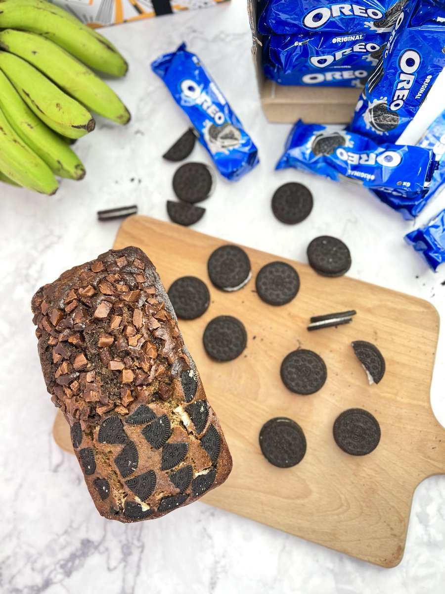 See Better Bread Na 😍😍. This is our 2 in 1 loaf Oreos x Double Choc Banana Bread 😍😍