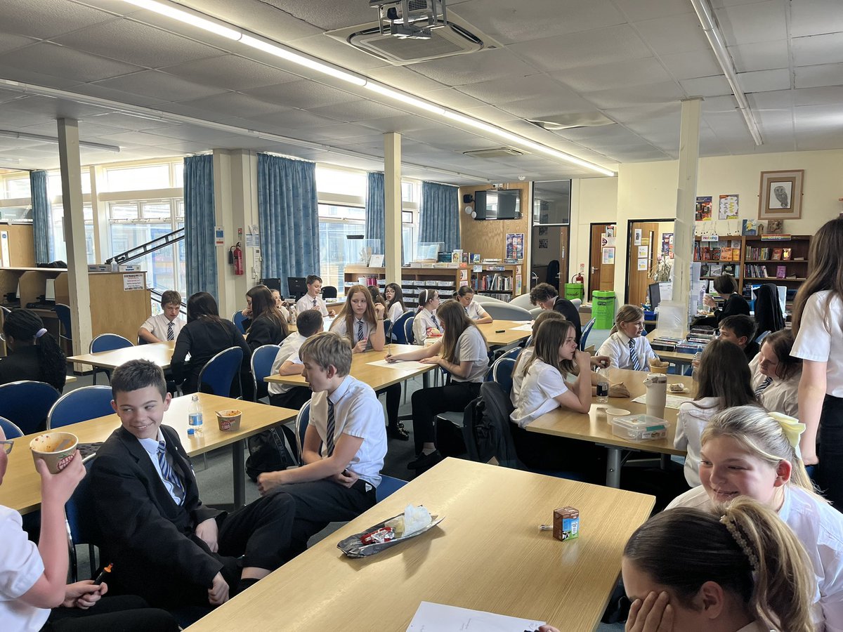 Our 5th school council meeting yesterday lunchtime in the Library! 👏🌟 Feedback on clubs, school council, house and more with our amazing students! <a href="/WalesHigh/">Wales High School</a> <a href="/waleshighnews/">Wales High News</a>