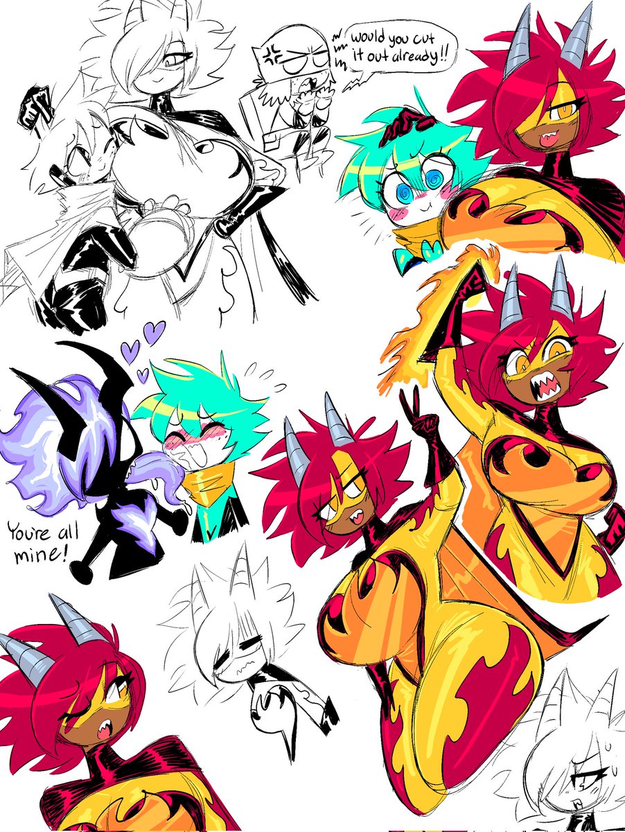 Now back to your regularly scheduled superhero drawings