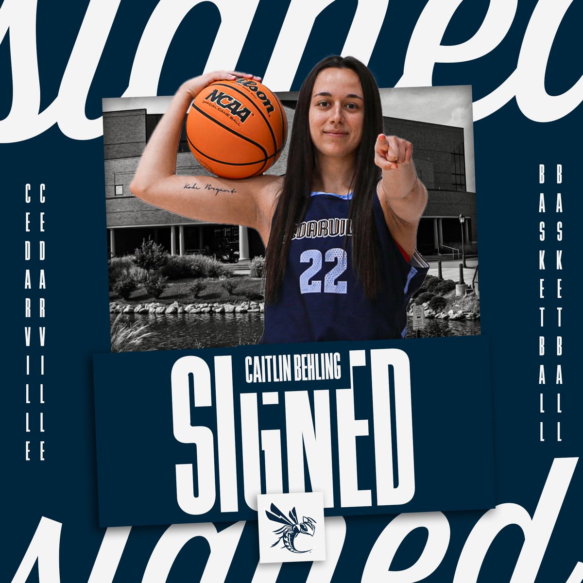 Cedarville WBB (@cedarvillewbb) on Twitter photo Excited to add another YELLOW JACKET to the family! Say hello to our newest signee <a href="/caitlin_behling/">Cait Behling</a> ! Caitlin is a 5’10” transfer shooting guard from Milwaukee, Wisconsin!
#CedarvilleWBB | #StingEm Excited to add another YELLOW JACKET to the family! Say hello to our newest signee <a href="/caitlin_behling/">Cait Behling</a> ! Caitlin is a 5’10” transfer shooting guard from Milwaukee, Wisconsin!
#CedarvilleWBB | #StingEm