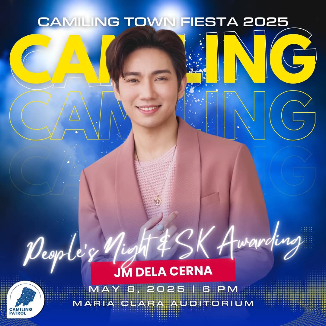 JMBalladears's tweet photo. Exciting news! JM Dela Cerna will perform live at Camiling People’s Night and SK Awarding on May 8, 2025, at the Maria Clara Auditorium, Camiling, Tarlac. See you there!

#JMDelaCerna
#TheFrontman
#JMBalladears

📸Camiling Patrol https://t.co/shpcW8EIN7