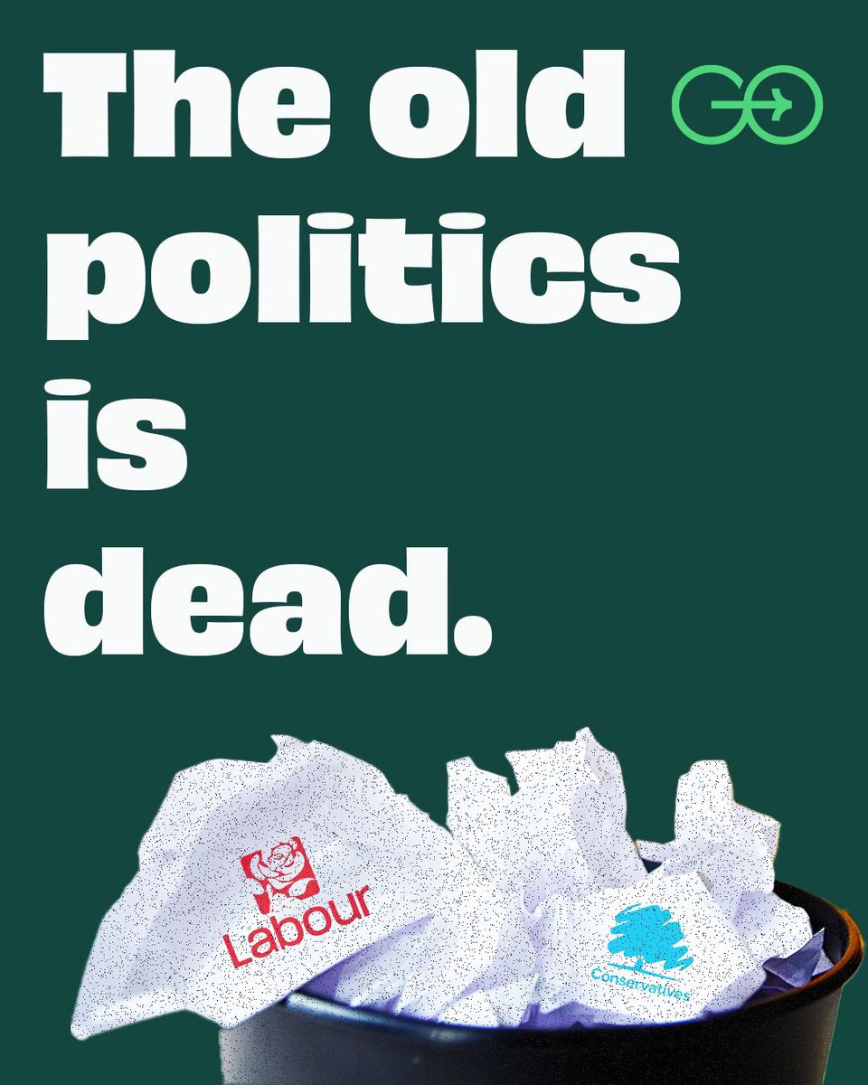 We’re no longer at the mercy of two stale old establishment parties.

Politics has shifted and it won’t be changing back. 

It's up to us what happens next.
Join the Greens, change the party.
