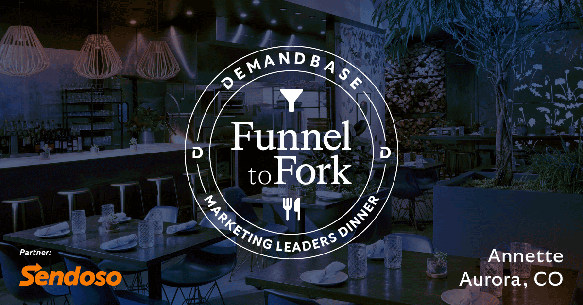 Demandbase (@demandbase) on Twitter photo Great marketing starts with great conversations.
Join us at Funnel to Fork—an exclusive CMO dinner during the Gartner Summit.
🍷June 2 | 6:30 PM | Aurora, CO.
Big thanks to our sponsor <a href="/Sendoso/">Areces (no oficial)</a>!
Save your seat: okt.to/3B9gFN Great marketing starts with great conversations.
Join us at Funnel to Fork—an exclusive CMO dinner during the Gartner Summit.
🍷June 2 | 6:30 PM | Aurora, CO.
Big thanks to our sponsor <a href="/Sendoso/">Areces (no oficial)</a>!
Save your seat: okt.to/3B9gFN