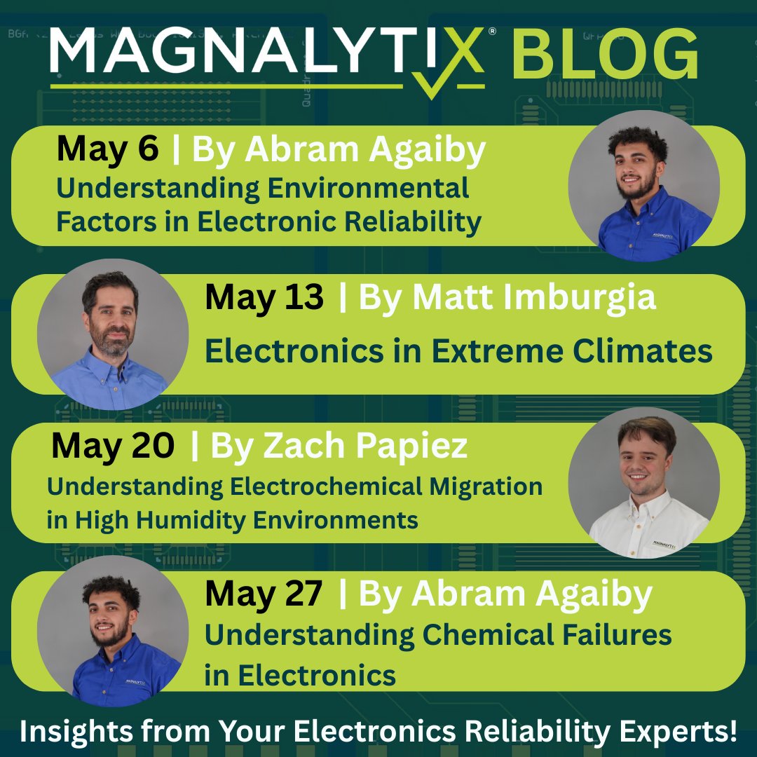 Have you heard? We have a brand-new blog with fresh insights from our reliability experts just for you! Here's what they tell you about in May: