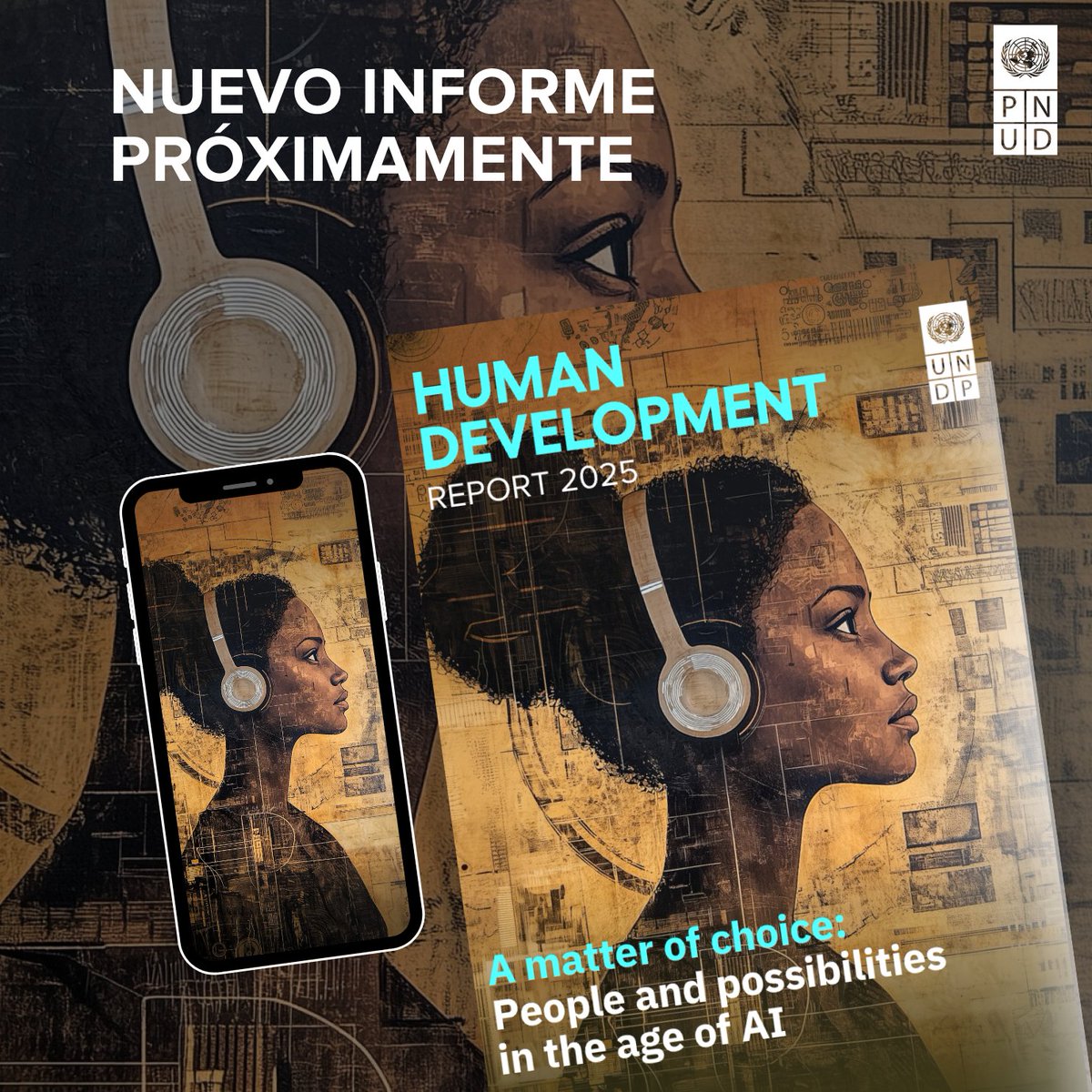 PNUDPanama's tweet image. La Inteligencia Artificial pasó de ser una tecnología especializada a convertirse en parte esencial de nuestras vidas.
¿Cómo aprovechar su potencial para impulsar el #DesarrolloHumano?
Únete el 6 de mayo al lanzamiento del #IDH2025: bit.ly/HDR2025Livestr…
