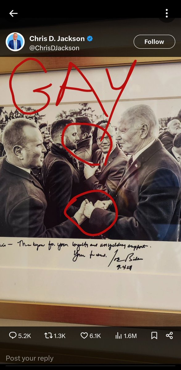 LeviDryCountry's tweet photo. @ChrisDJackson @POTUS @JoeBiden https://t.co/T6FrTfkQkQ