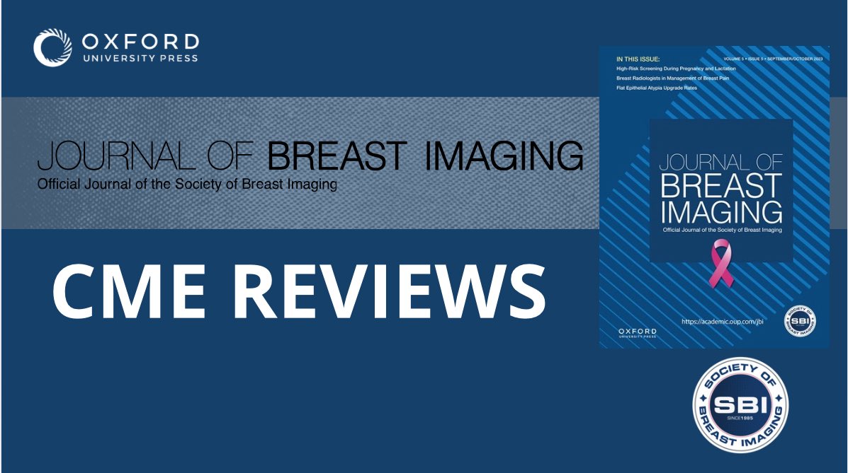 Happy Friday JBI <a href="/X/">X</a> family!

#JBI has a great collection of catalogued articles on various topics for the membership including a series on CME Reviews! Great for Educational review 

Read more 👇🏻👇🏻👇🏻

📩 academic.oup.com/jbi/search-res…

#breastimaging #radres #medtwitter #cme #review