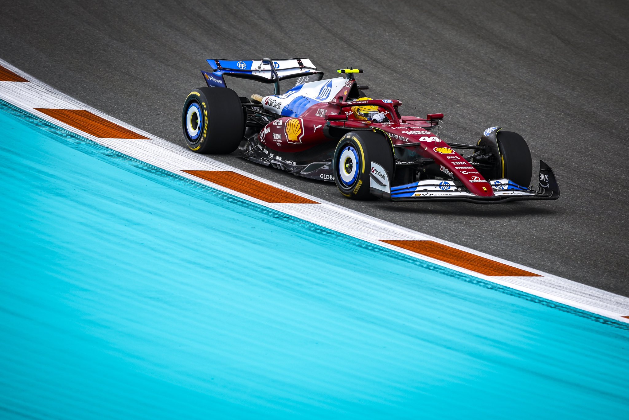 Lewis Hamilton in Miami