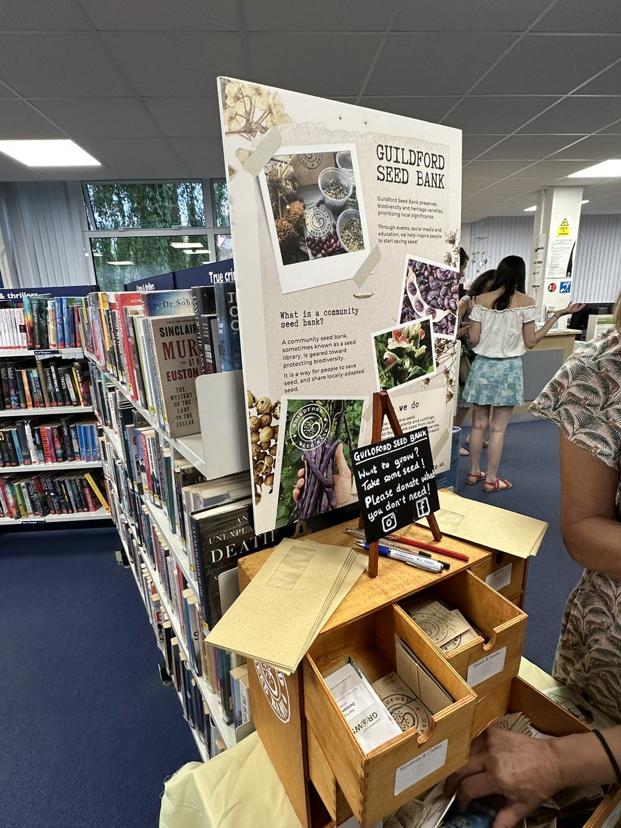 Sue Wills MBE (@suewillsmbe) on Twitter photo Incredible launch night. I loved the exhibition, the seed swap bank, the talk from our <a href="/SurreyHeritage/">Surrey History Centre</a> team about Gertrude Jekyll, the new events programme and met our latest author to join our events programme. <a href="/SurreyLibraries/">Surrey Libraries UK</a> <a href="/GodalmingLib/">Godalming Library</a> <a href="/LKN_Libraries/">Living Knowledge Network</a> <a href="/peahenbooks/">Peahen Publishing</a> Incredible launch night. I loved the exhibition, the seed swap bank, the talk from our <a href="/SurreyHeritage/">Surrey History Centre</a> team about Gertrude Jekyll, the new events programme and met our latest author to join our events programme. <a href="/SurreyLibraries/">Surrey Libraries UK</a> <a href="/GodalmingLib/">Godalming Library</a> <a href="/LKN_Libraries/">Living Knowledge Network</a> <a href="/peahenbooks/">Peahen Publishing</a>