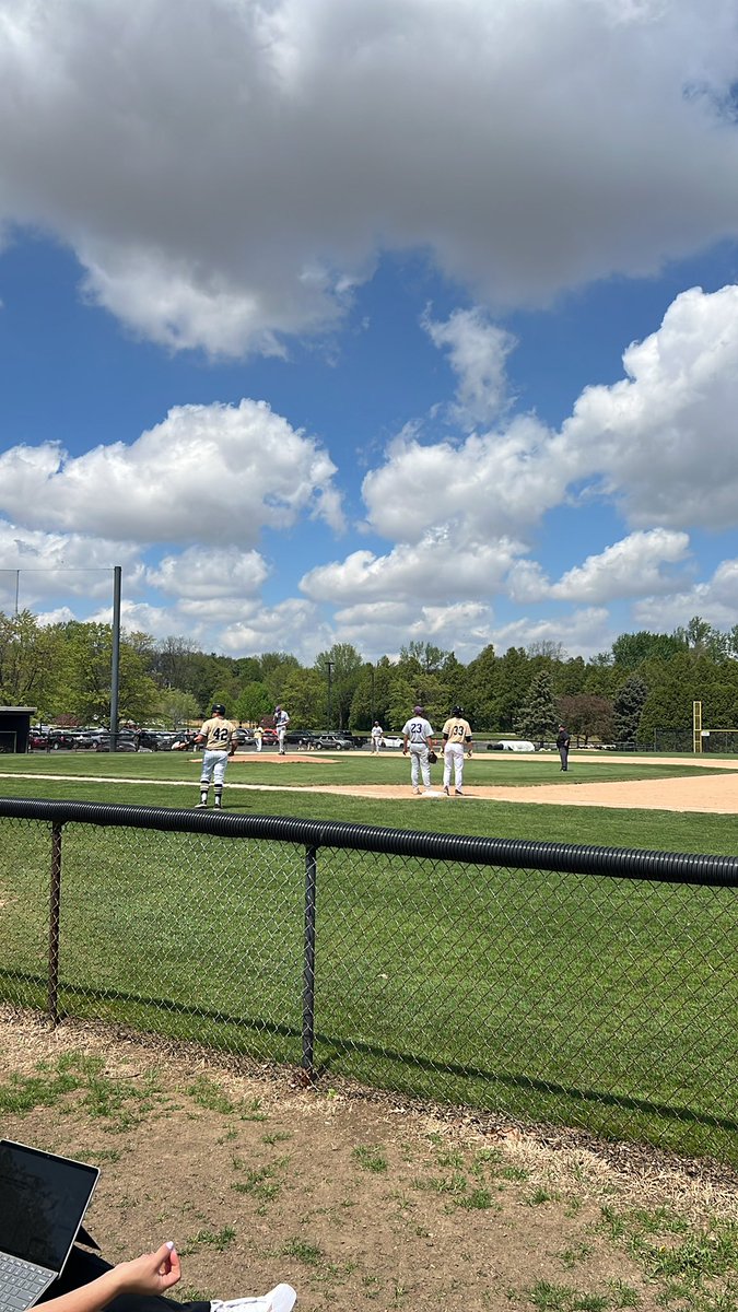 Baseball game <a href="/Coach_B_MU/">Aeneas Bell</a> <a href="/MU_SpartanFB/">Manchester Football</a> #greyteam #spartanchallenge