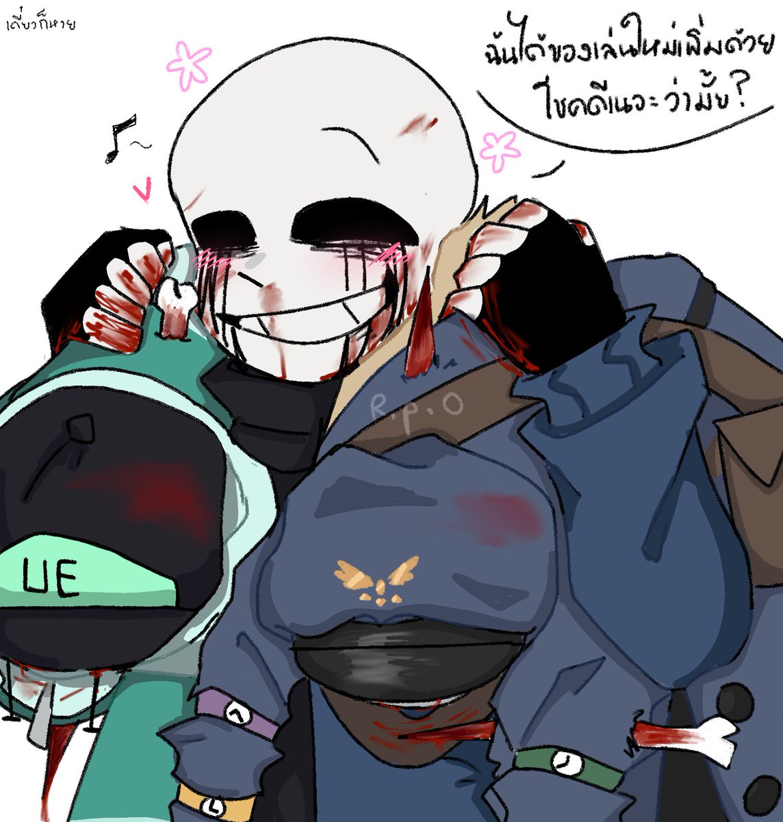 BoxandBo's tweet photo. Noooooooo😭😭😭😭
#killersans #postsans #Roo https://t.co/kGqfgQ7IiY