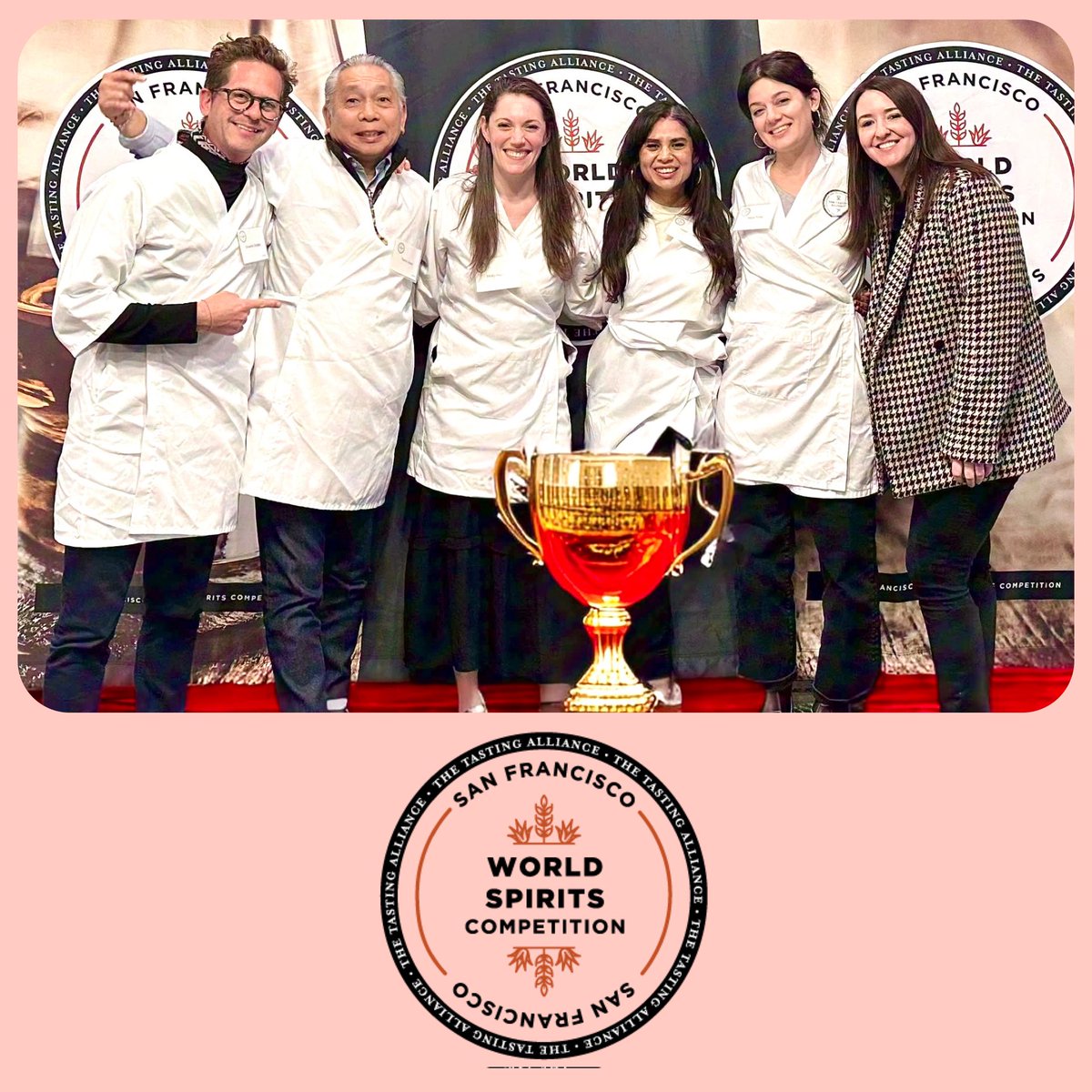 ToshioUeno's tweet photo. Great seeing these fellow judges at @worldspiritscompetition🏆 Lots of Japanese spirits entered thie year💮🙏
#sfwsc #tastingalliance #sanfranciscoworldspiritscompetition #dipwset #spiritsjudge #spiritseducation #spiritseducator #wsetspiritseducator #japanesecuisinegoodwillambassador #shochu #honkakushochu #awamori #whisky #whiskey #gin #vodka #tequila #mezcal #agavespirits #brandy