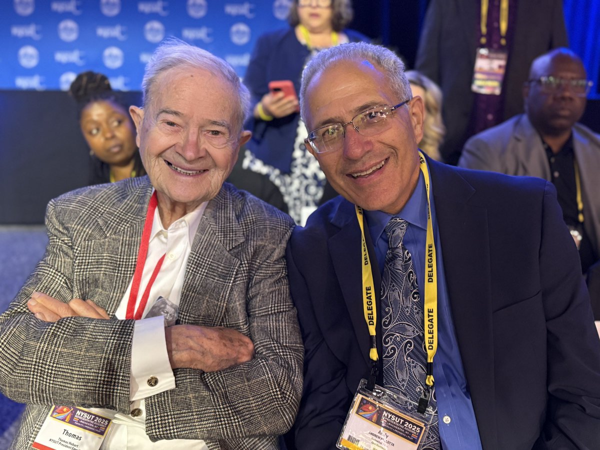 Our <a href="/nysut/">NYSUT</a> legends kicking off #NYSUTRA2025 <a href="/AndyPallotta/">Andy Pallotta</a>