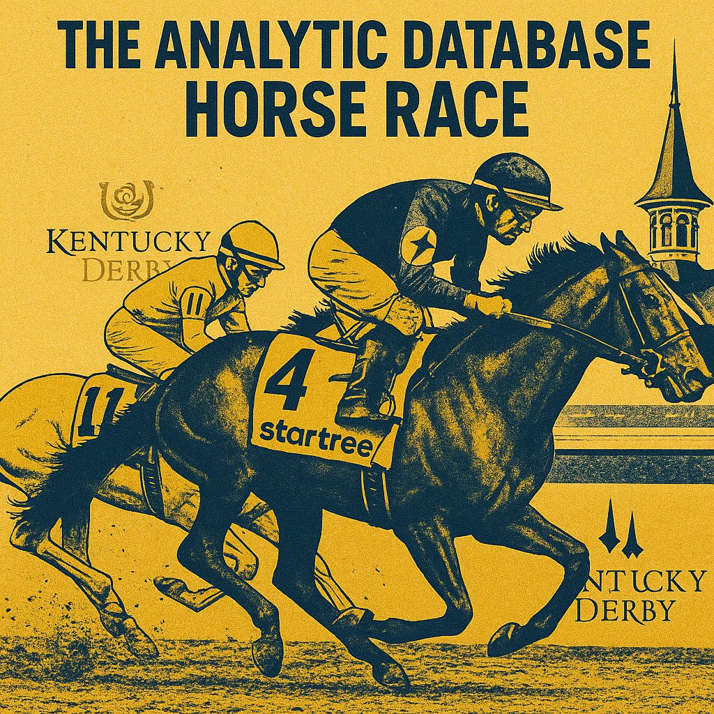 startreedata's tweet image. 🏇 The Kentucky Derby is over in 2 minutes—so why wait hours for analytics?

⚡️Apache Pinot🍷 delivers real-time speed that traditional warehouses can&apos;t match. For fast decisions, bet on Pinot.

Before you place your bets! Hear from @FetchRewards  below!🔗
#RealTimeAnalytics…
