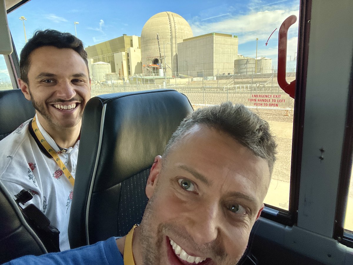 BennetGoldstein's tweet image. Hello from the Palo Verde nuclear plant. They apparently purchased their fancy fire truck from the Transformers movie that was filmed in Phoenix! #SEJ2025 @sejorg @agwaterdesk