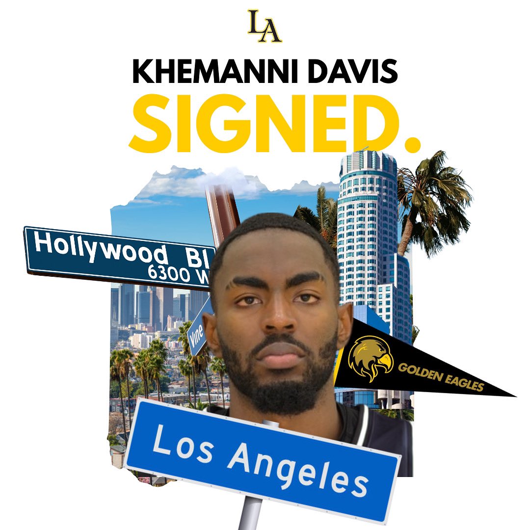 Cal State LA Basketball (@calstatelambb) on Twitter photo IT’S OFFICIAL ‼️
Welcome to your newest Golden Eagle, Khemanni Davis 6’3 Guard!💥 💥💥 Coming off a CCCAA Final Four appearance Khemanni adds elite and efficient scoring to our program. Join us in welcoming him to the Golden Eagle family. #WeAreLA <a href="/kh3manni/">Khemanni Davis</a> IT’S OFFICIAL ‼️
Welcome to your newest Golden Eagle, Khemanni Davis 6’3 Guard!💥 💥💥 Coming off a CCCAA Final Four appearance Khemanni adds elite and efficient scoring to our program. Join us in welcoming him to the Golden Eagle family. #WeAreLA <a href="/kh3manni/">Khemanni Davis</a>