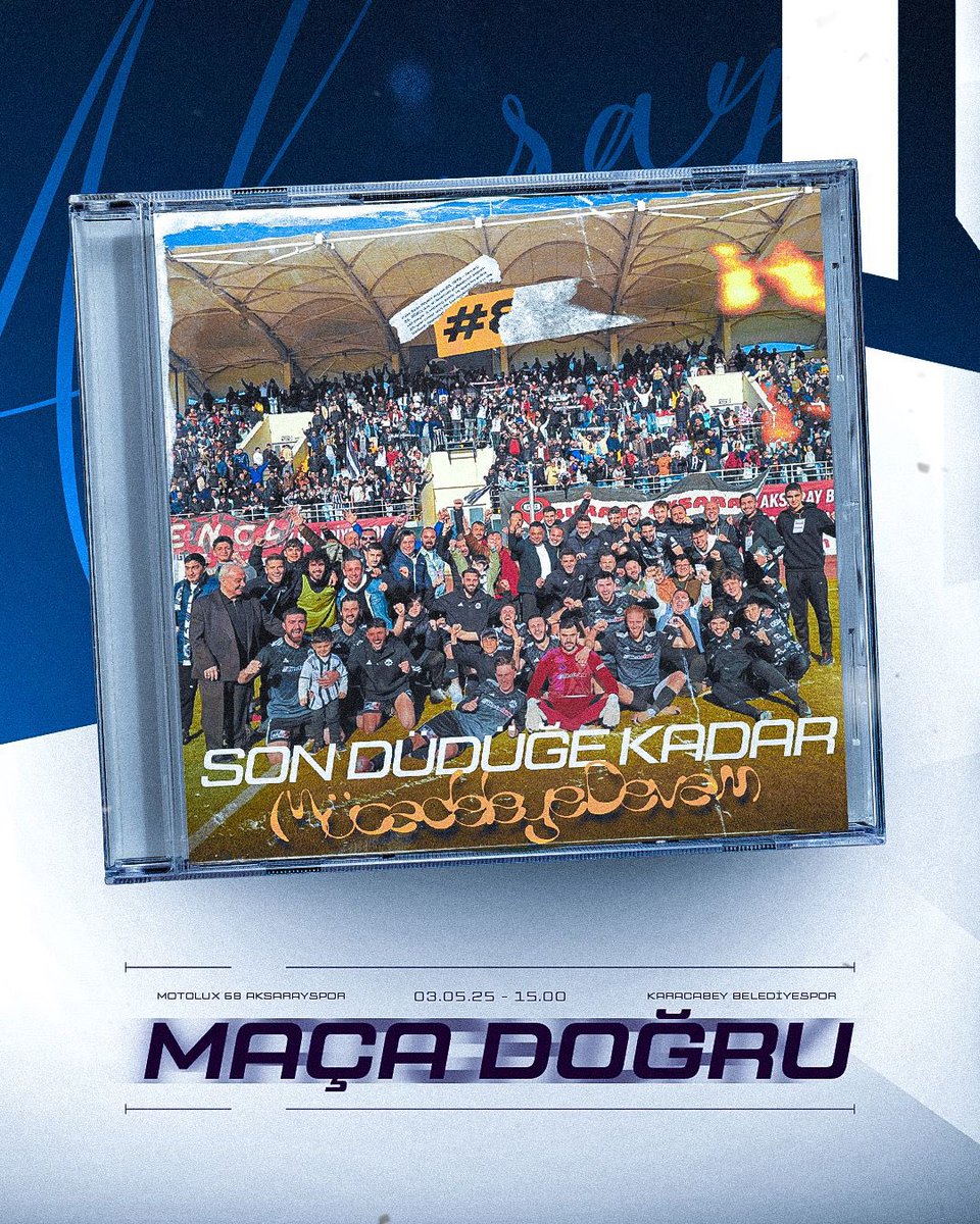 MAÇA DOĞRU ⏳⚫⚪

🆚 Karacabey Belediye SK
📆 03.05.2025
🗓️ 34.Hafta
🕗 15:00
🏟️ Dağılgan Stadyumu
📺 HT SPOR - YOUTUBE