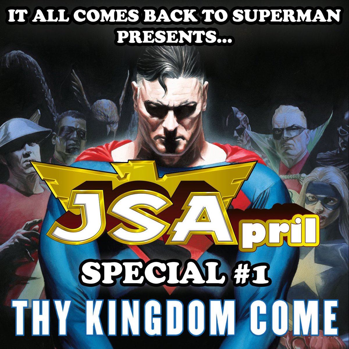 BaileysPodcasts's tweet photo. It was a busy week over in It All Comes Back to #Superman between @diggingforkrpod & I talking about Superman: Doomaday to the 2 #JSApril episodes, one with Derek of @SuperHouseOfEl
It was a lot of fun. The show is available on Apple Podcasts, Spotify, Audible, & iHeartRadio! https://t.co/G4Vsokaj6d