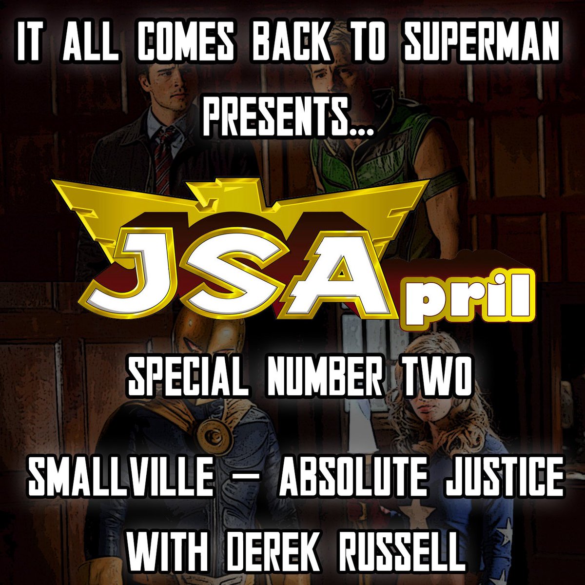 BaileysPodcasts's tweet photo. It was a busy week over in It All Comes Back to #Superman between @diggingforkrpod & I talking about Superman: Doomaday to the 2 #JSApril episodes, one with Derek of @SuperHouseOfEl
It was a lot of fun. The show is available on Apple Podcasts, Spotify, Audible, & iHeartRadio! https://t.co/G4Vsokaj6d